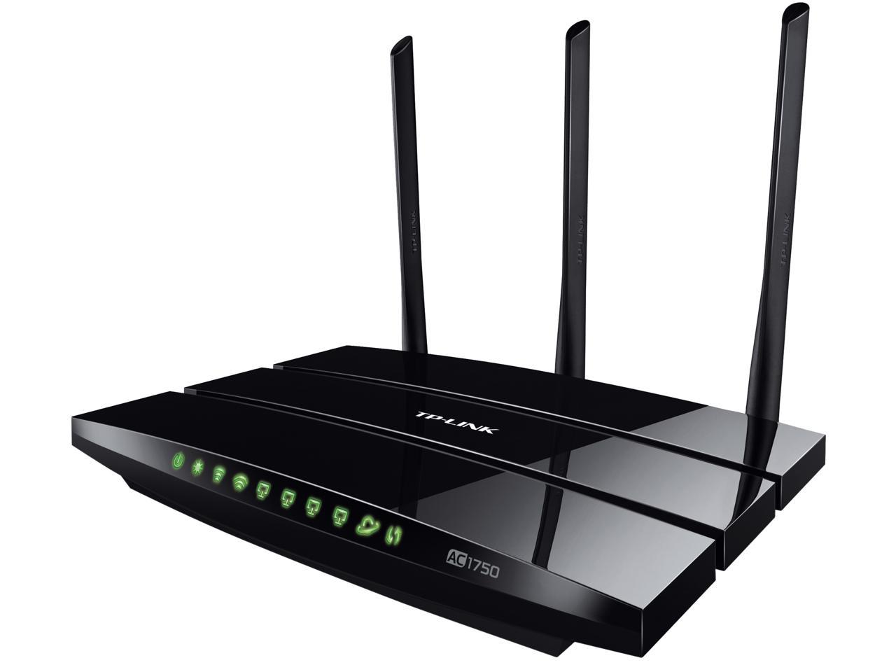 health Imperative Pioneer TP-LINK Archer C7 Wireless AC1750 Dual Band Gigabit Router, 450 Mbps on 2.4  GHz + 1300 Mbps on 5 GHz, 1 USB Port, IPv6, Guest Network - Newegg.com